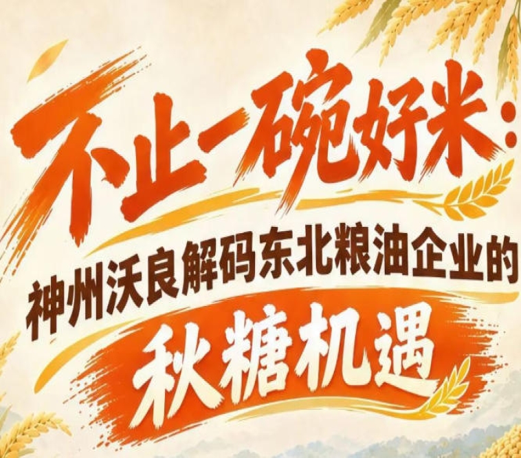 南京秋糖市场新洞察 神州沃良剖析东北粮油行业增长趋势
